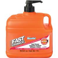 Hand Cleaner, Pumice, 1.89 L, Pump Bottle, Orange AB351 | Johnston Equipment