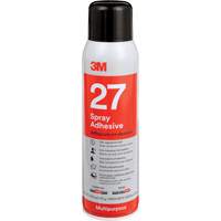 27 Multi-Purpose Spray Adhesive, Clear, Aerosol Can AF164 | Johnston Equipment