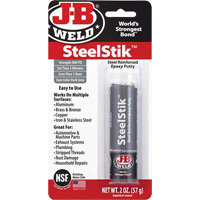 SteelStik Epoxy, 2 oz., Stick, Grey AG580 | Johnston Equipment