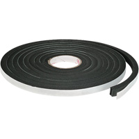 Single-Sided Foam Tape, 3 m (10') L x 3/8" W, 250 mils, Rubber AG891 | Johnston Equipment