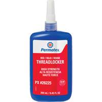 Permanent Strength Threadlocker, Red, High, 250 ml, Bottle AH116 | Johnston Equipment