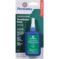 Penetrating Grade Threadlocker, Green, Low, 36 ml, Bottle AH130 | Johnston Equipment