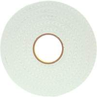 Double-Coated Urethane Foam Tape, 25.4 mm (1") W x 33 m (108') L, 62.5 mils Thick AMA884 | Johnston Equipment