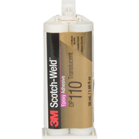 Scotch-Weld™ Adhesive, 1.64 fl. oz., Dual Cartridge, Two-Part, Clear AMB044 | Johnston Equipment
