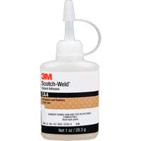 Scotch-Weld™ Instant Adhesive CA4, Clear, Bottle, 1 oz. AMB331 | Johnston Equipment