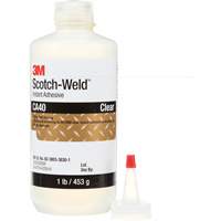 Scotch-Weld™ Instant Adhesive CA5, Clear, Bottle, 1 lbs. AMB332 | Johnston Equipment