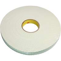 Foam Tape, 33 m (108') L x 25.4 mm (1") W, 1.5 mils, Urethane AMC372 | Johnston Equipment
