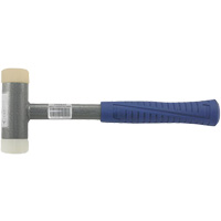 Soft Face Dead Blow Hammer, 20 oz., Textured Grip AUW119 | Johnston Equipment