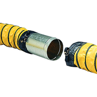 Confined Space Accessories - Duct-to-Duct Connectors - 8" Diameter BB174 | Johnston Equipment