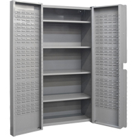 Deep Door Combination Cabinets, 38" W x 24" D x 72" H, Grey CB442 | Johnston Equipment
