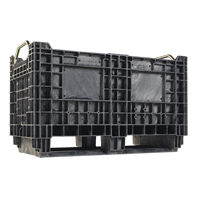 Heavy-Duty BulkTote<sup>®</sup> Container, 30" L x 16" W x 19.2" H, Black CF934 | Johnston Equipment