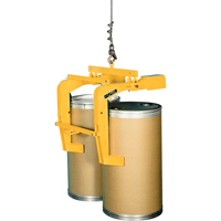 Leveurs de barils en acier, en plastique & en fibres, 55 gal. US (45 gal. imp.), Cap. 4000 lb/1814 kg DA132 | Johnston Equipment