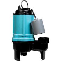 Pompe d'égouts électrique, 115 V, 11 A, 120 gal./min, 1/2 CV DC818 | Johnston Equipment