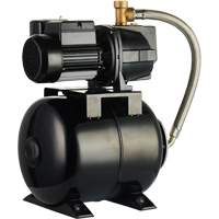 Shallow Well Jet Pump C/W Pressure Tank, 115 V/230 V, 1100 GPH, 1 HP DC858 | Johnston Equipment