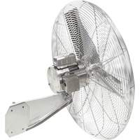 Stainless Steel Food Service Washdown Air Circulating Fans, Industrial, 20" Dia., 1 Speeds EA340 | Johnston Equipment
