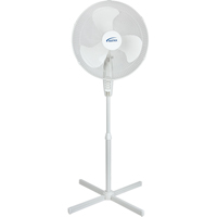 Oscillating Pedestal Fan, Commercial, 3 Speed, 18" Diameter EA551 | Johnston Equipment