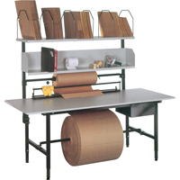 Economy Packaging & Shipping Station Components - Document Shelf FF344 | Johnston Equipment