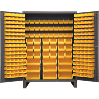 Industrial Storage Bin Cabinets FG796 | Johnston Equipment