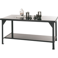 Shop Tables, Steel Surface, 48" W x 30" D x 34" H FG841 | Johnston Equipment