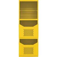 Spill Control Cabinet, 1 Shelves, 72" H x 24" W x 24" D, Steel, Grey FM034 | Johnston Equipment