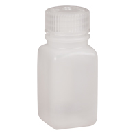 Easy-Grip Space-Saver Bottles, Square, 2 oz., Plastic HB014 | Johnston Equipment