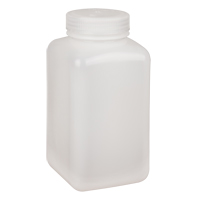 Easy-Grip Space-Saver Bottles, Square, 32 oz., Plastic HB018 | Johnston Equipment
