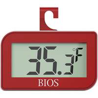 Fridge/Freezer Thermometer, Non-Contact, Digital, -4-122°F (-20-50°C) IC666 | Johnston Equipment