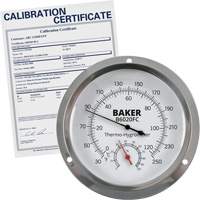 Dial Thermo-Hygrometer with ISO Certificate, 0% - 100% RH, 30 - 250°F (0 - 120°C) IC684 | Johnston Equipment