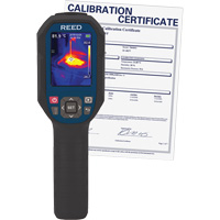 Thermal Imaging Camera with Calibration Certificate, 160 x 120 pixels, 14° - 752°C (-10° - 400°F), 50 mK ID032 | Johnston Equipment