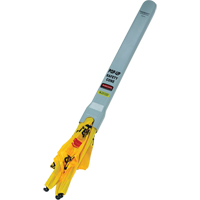 Pop-Up Safety Cone, Trilingual With Pictogram JA131 | Johnston Equipment