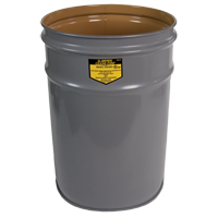 Cease-Fire<sup>®</sup> Grey Smoking Receptacle Drum JC648 | Johnston Equipment