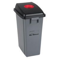 Waste Classification - Lid, Open Lid, Plastic, Fits Container Size: 17-1/4" x 12-1/2" JH481 | Johnston Equipment
