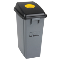 Waste Classification - Lid, Open Lid, Plastic, Fits Container Size: 17-1/4" x 12-1/2" JH482 | Johnston Equipment