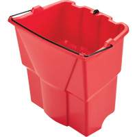 Wavebrake<sup>®</sup> Optional Dirty Water Bucket, 4.5 US Gal. (18 qt.) Capacity, Red JK609 | Johnston Equipment