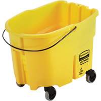 Wavebrake<sup>®</sup> Mop Bucket, 8.75 US Gal. (35 qt.) Capacity, Yellow JK612 | Johnston Equipment