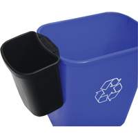 Waste Container, Deskside, Polyethylene, 4-1/4 US Qt. JK759 | Johnston Equipment