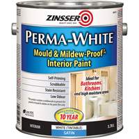 Perma-White<sup>®</sup> Mold & Mildew-Proof™ Interior Paint, 3.78 L, Gallon, White JL320 | Johnston Equipment