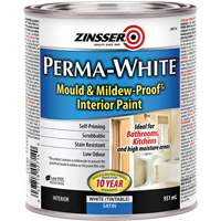 Perma-White<sup>®</sup> Mold & Mildew-Proof™ Interior Paint, 931 ml, Can, White JL322 | Johnston Equipment