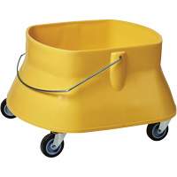 Champ™ Mop Bucket, 8 US Gal. (32 qt.) Capacity, Yellow JL800 | Johnston Equipment