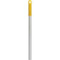 ColorCore Handle, Broom/Scraper/Squeegee, Yellow, Standard, 59" L JM108 | Johnston Equipment