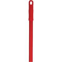 ColorCore Handle, Broom/Scraper/Squeegee, Red, Standard, 57" L JM118 | Johnston Equipment