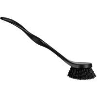 ColorCore Dish Brush, Medium Bristles, 7-1/4" Long, Black JM169 | Johnston Equipment