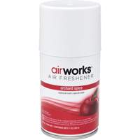 AirWorks<sup>®</sup> Metered Air Fresheners, Orchard Spice, Aerosol Can JM608 | Johnston Equipment