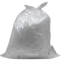 Industrial Garbage Bags, X-Strong, 42" W x 48" L, 1.2 mils, Clear, Open Top JP575 | Johnston Equipment