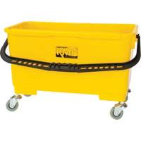 Window Washer Bucket, Yellow JN516 | Johnston Equipment