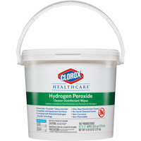 Healthcare<sup>®</sup> Hydrogen Peroxide Cleaner Disinfecting Wipes, 185 Count JO335 | Johnston Equipment