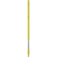 Handle, Broom/Brush/Pad Holder/Scraper/Squeegee, Yellow, Standard, 40" L JO896 | Johnston Equipment