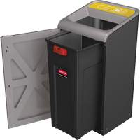 Configure™ Decorative Waste Container, Bulk/Curbside/Deskside, Steel, 45 US gal. JP223 | Johnston Equipment