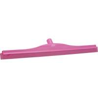 Double Blade Ultra Hygiene Floor Squeegee, 24", Pink JP413 | Johnston Equipment