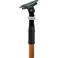Clipper Dust Mop Handle, Wood, Quick-Connect Tip, 1" Diameter, 60" Length JQ230 | Johnston Equipment